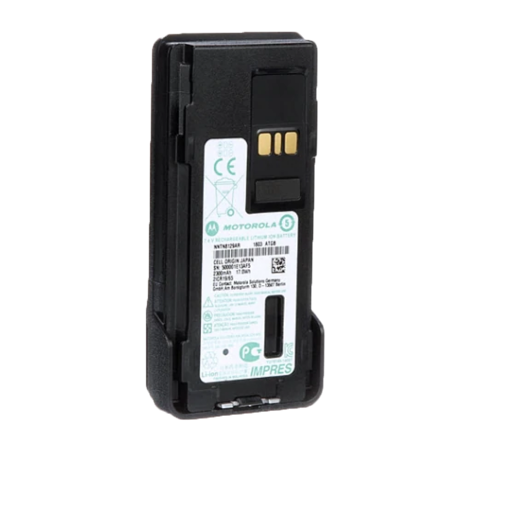 Motorola NNTN8129 IMPRES Li-ion Battery - High Capacity Rechargeable Battery for Two-Way Radios | Perfect for Construction, Security & Outdoor Adventures