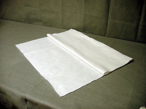 White Scotch-Guarded Felt Fabric for DIY Crafts & Home Decor