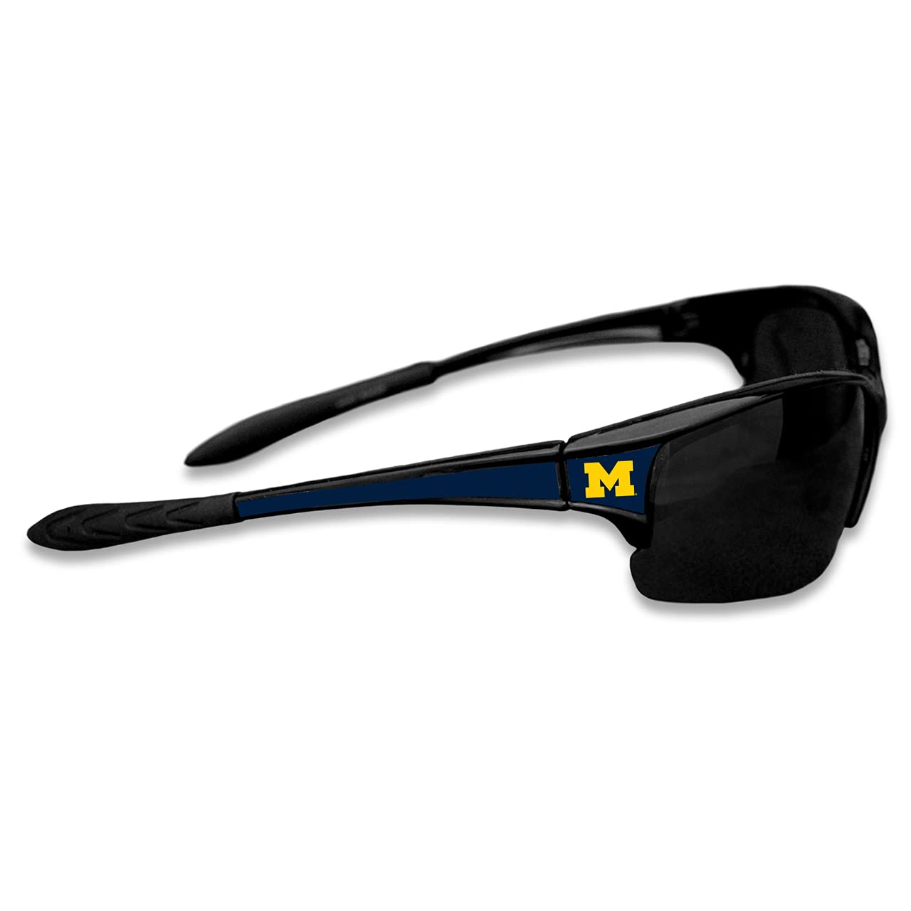 Elite Black Sports Sunglasses with Logo on Corners - UV Protection for Running, Cycling & Outdoor Activities