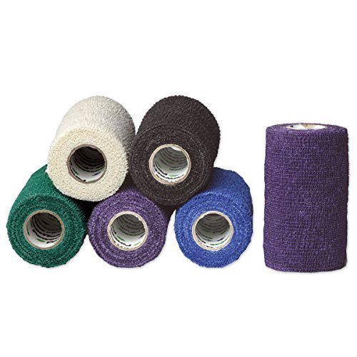 HORSELOVERZ Powerflex Self-Adhesive Cohesive Bandage - 18 Pack for First Aid, Sports Injuries & Veterinary Use - Stretchy, Breathable & Water-Resistant Wrap for Wound Care & Support