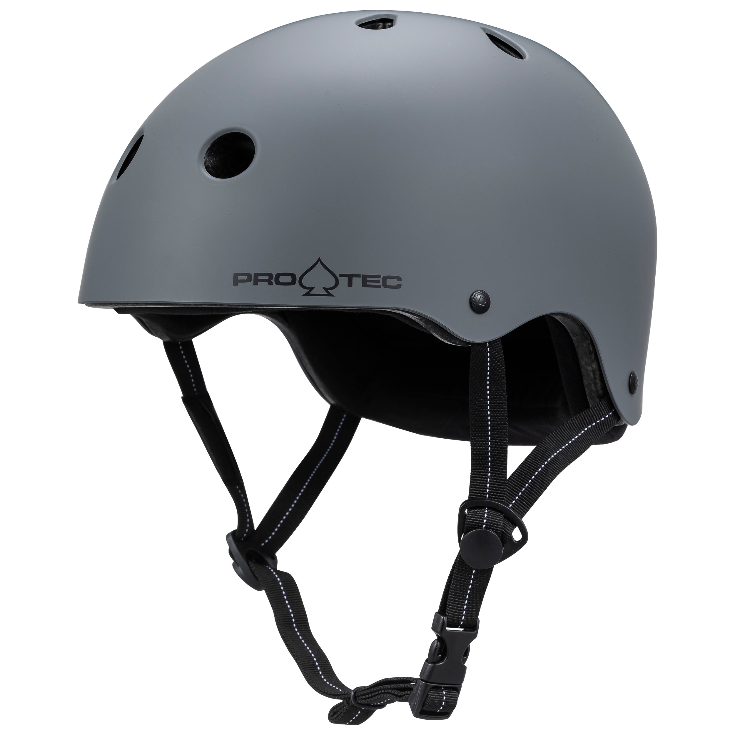LOW PRO Certified Bike Helmet - Matte Grey Finish | Lightweight & Durable for Cycling, Skateboarding & Outdoor Sports