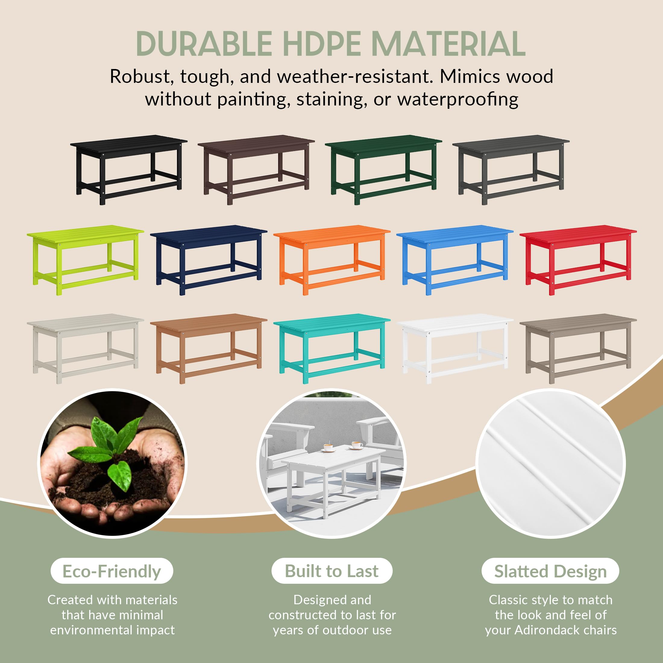 WestinTrends Malibu Outdoor Coffee Table - 35