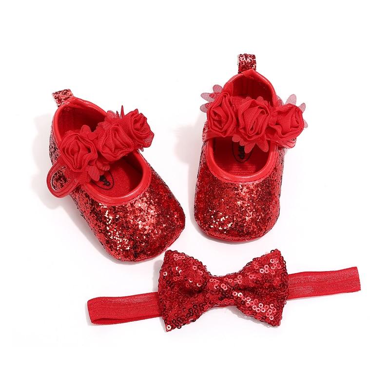 Mini Princess Shoe Set for Girls - Sparkly Dress Up Shoes for Toddler & Kids - Perfect for Birthday Parties, Dress Up Play & Photo Shoots - Fast Priority Shipping