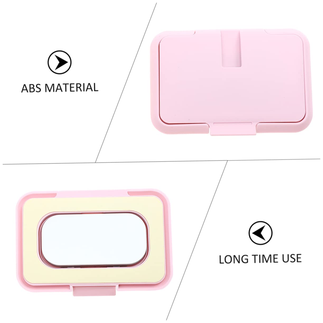 iBasenice 8-Pack Portable Baby Wipe Warmer - Travel-Friendly Diaper Wipe Heater with Thermostat Control for Home & Nursery Use | Perfect for Night Changes, On-the-Go Parenting & Gentle Skin Care