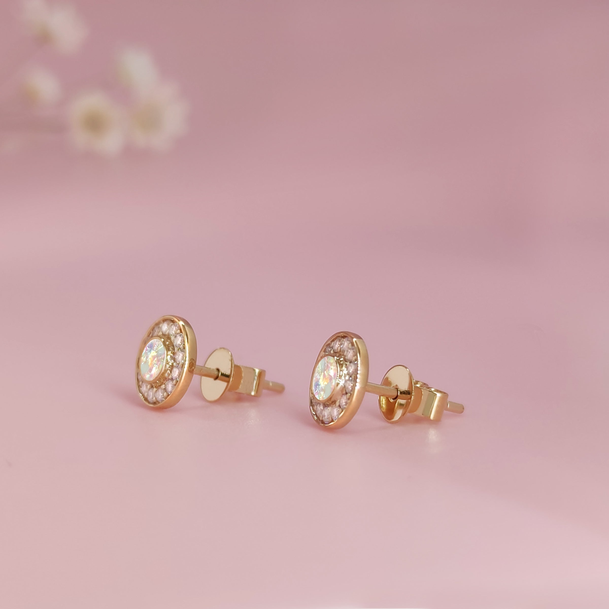 Radiant Halo Ashes Earrings - Elegant Gothic Jewelry for Women | Perfect for Halloween, Cosplay & Evening Events