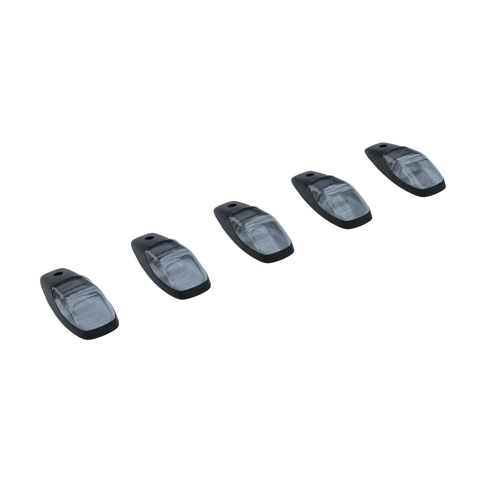 Dodge RAM HD 2500/3500 19-24 5-Piece Cab Roof LED Light Bar Set with Amber Clear Lens - OEM Replacement for Off-Road & Emergency Vehicles