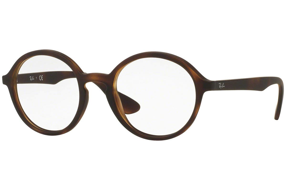 Ray-Ban RX7075 Round Prescription Eyeglass Frames - Classic Retro Style for Men & Women - Perfect for Reading, Work & Fashion Accessories