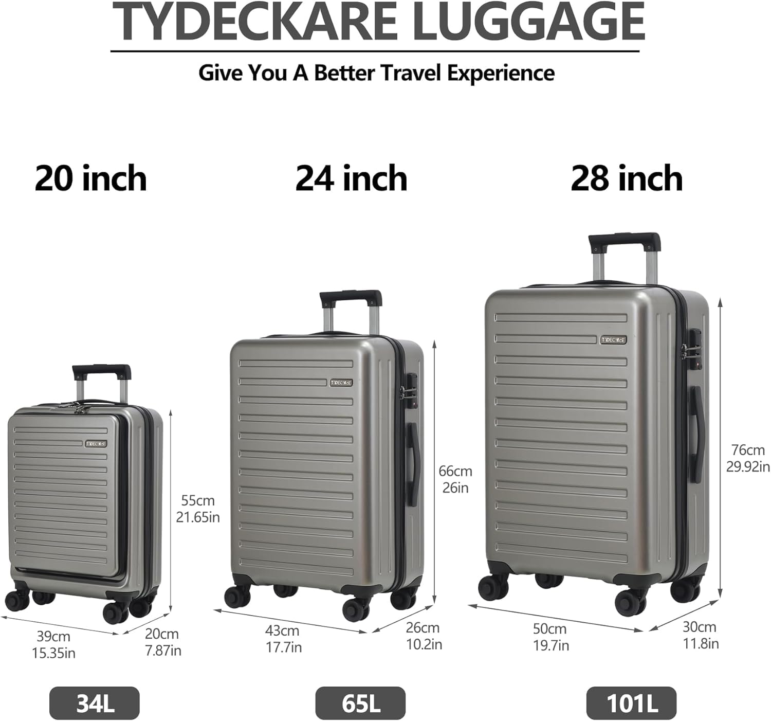 3-Piece Luggage Set (20