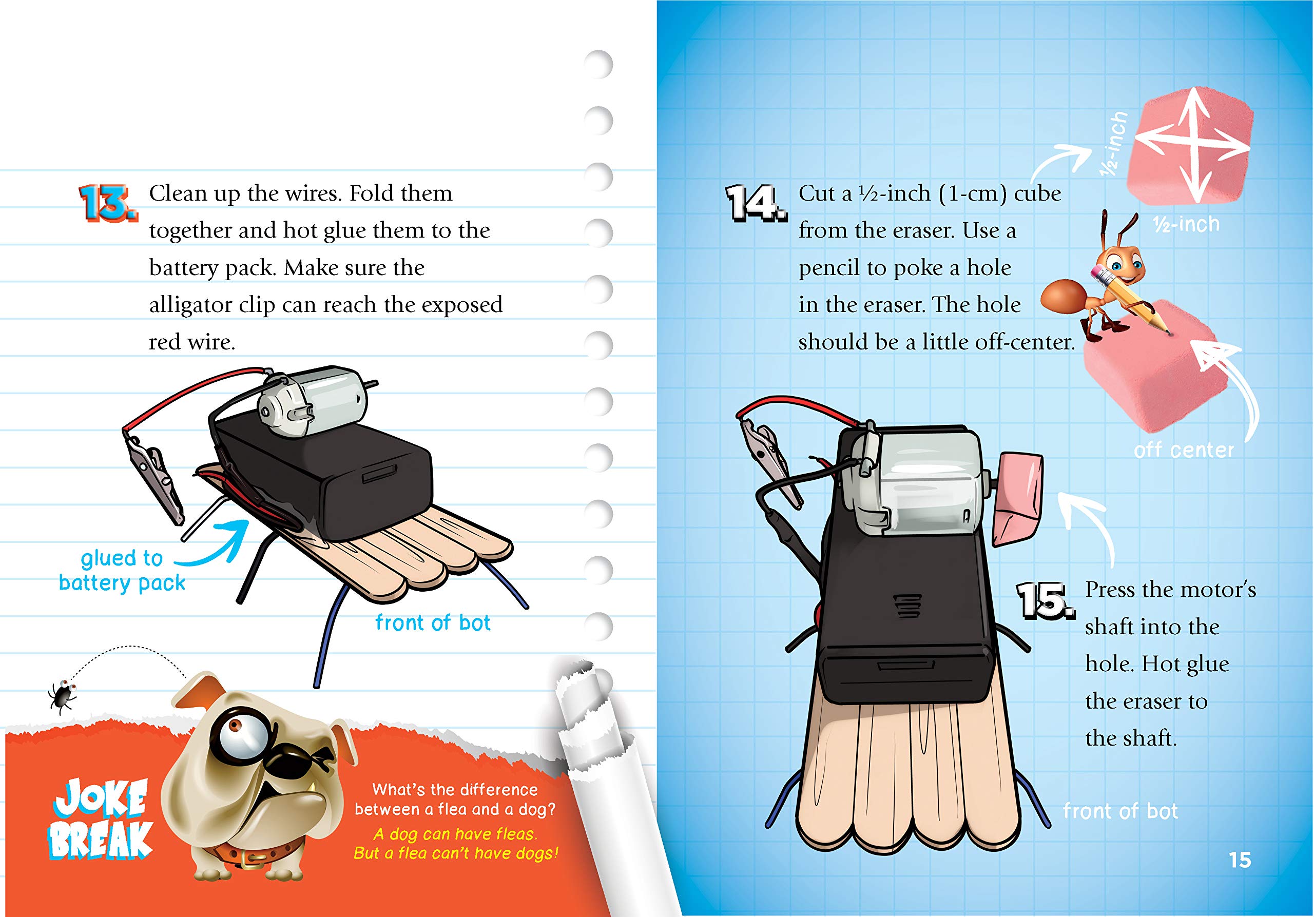 DIY Bug Bot Kit - Build Your Own Robot Insect Toy for Kids & STEM Learning | Fun Science Project & Educational Gift for Young Engineers
