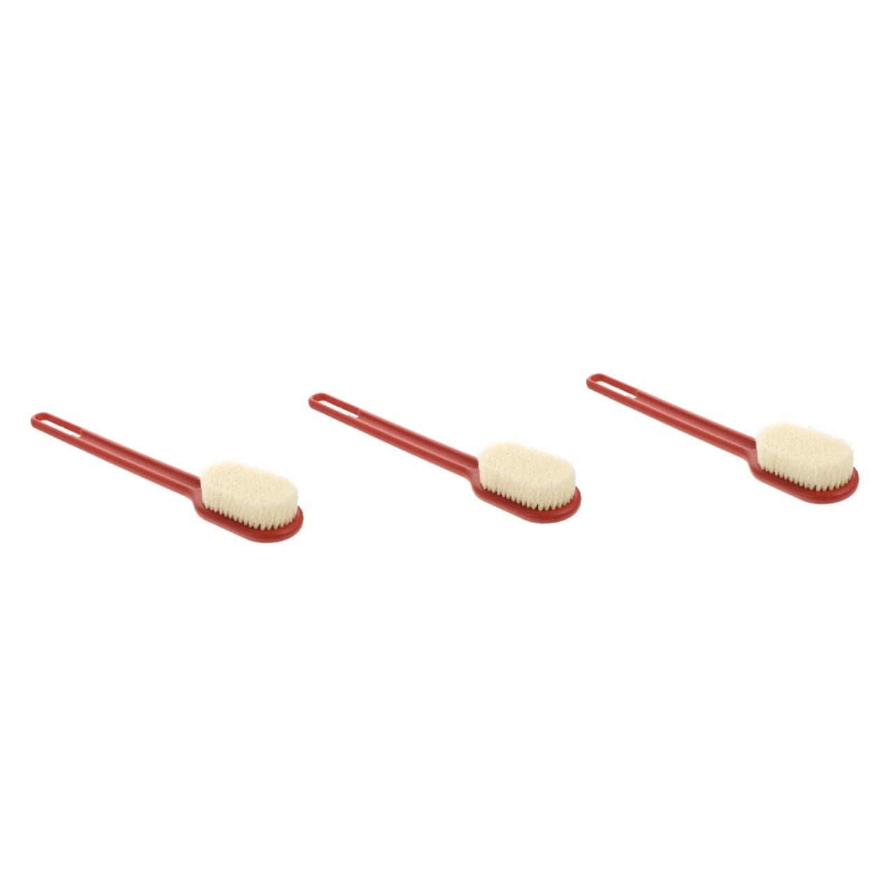 Healvian 3-Pack Silicone Back Scrubber Brush - Soft Body Scrubber & Shower Brush for Exfoliating, Cleansing & Massage - Perfect for Bath, Spa & Relaxation at Home