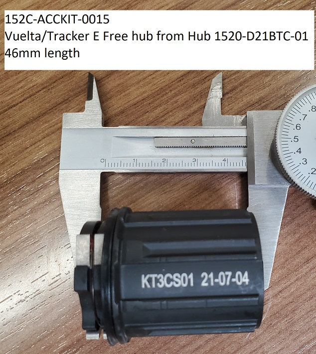 Giant Vuelta/Tracker E Free Hub - 1520 D21BTC 01 Bike Wheel Hub for Mountain & Road Bikes - Perfect for Cycling Enthusiasts & Professional Riders