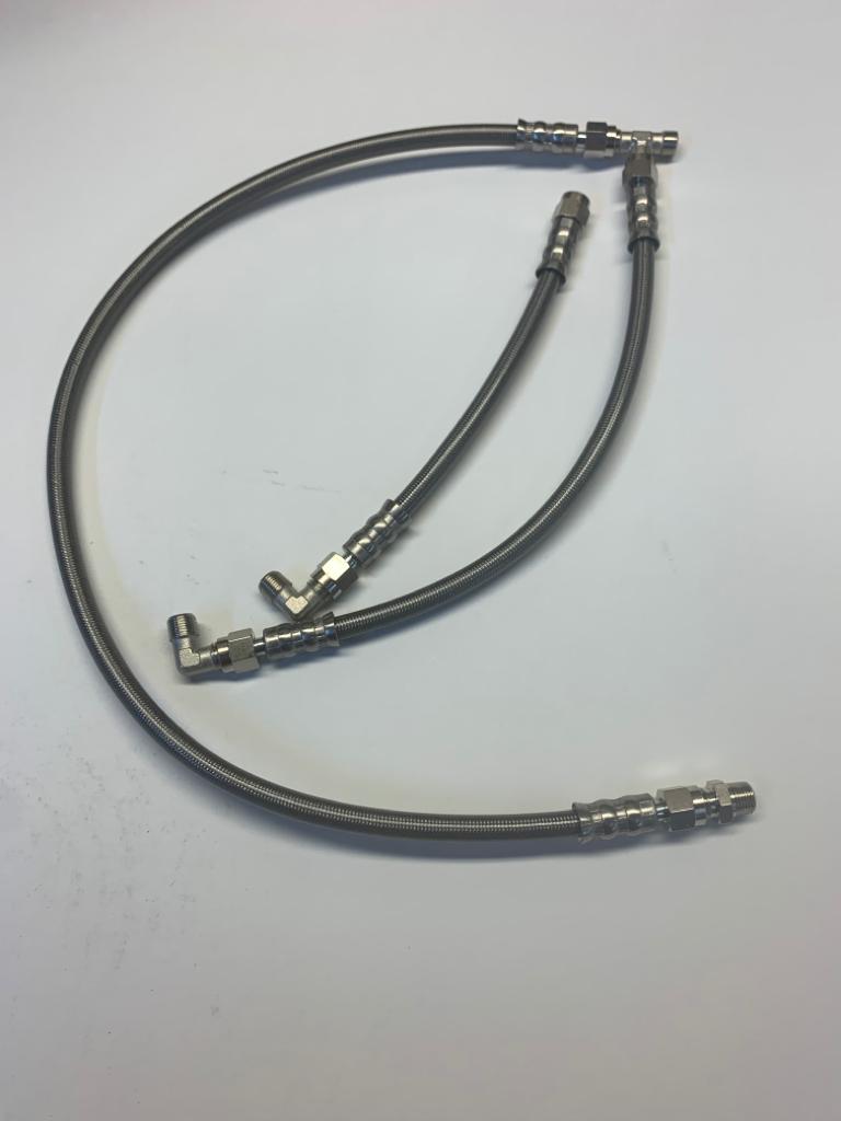 High-Quality Rear Brake Line System for Cars & Trucks - Durable Brake Hose Kit for Safe Driving & Smooth Braking Performance | Perfect for Off-Roading, Daily Commute & Vehicle Maintenance