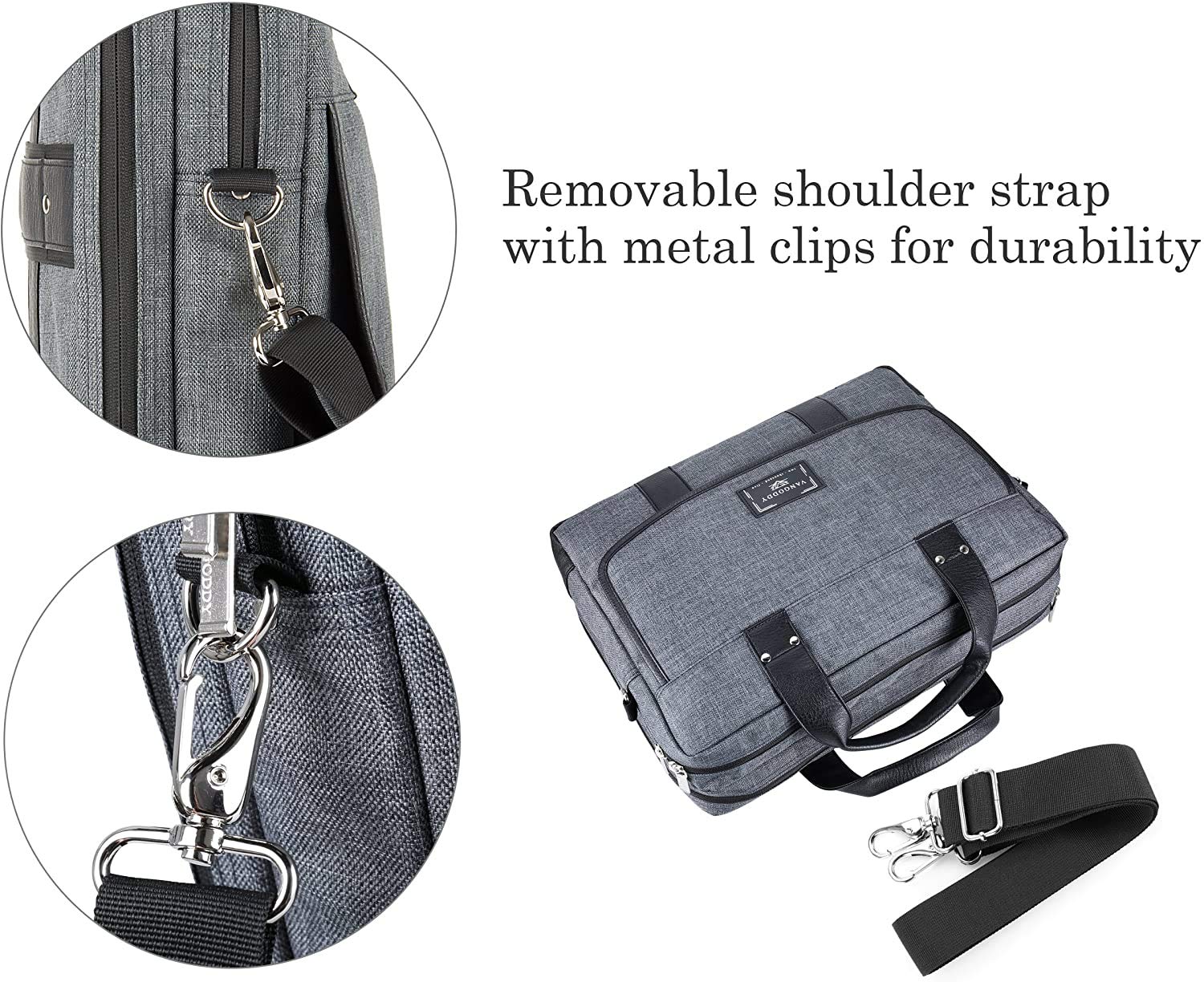 Premium Laptop Shoulder Bag for 12 Inch MacBook & Surface Pro (X/7/6/4/3) - Lightweight & Durable Business Travel Bag for Work, School & Commuting
