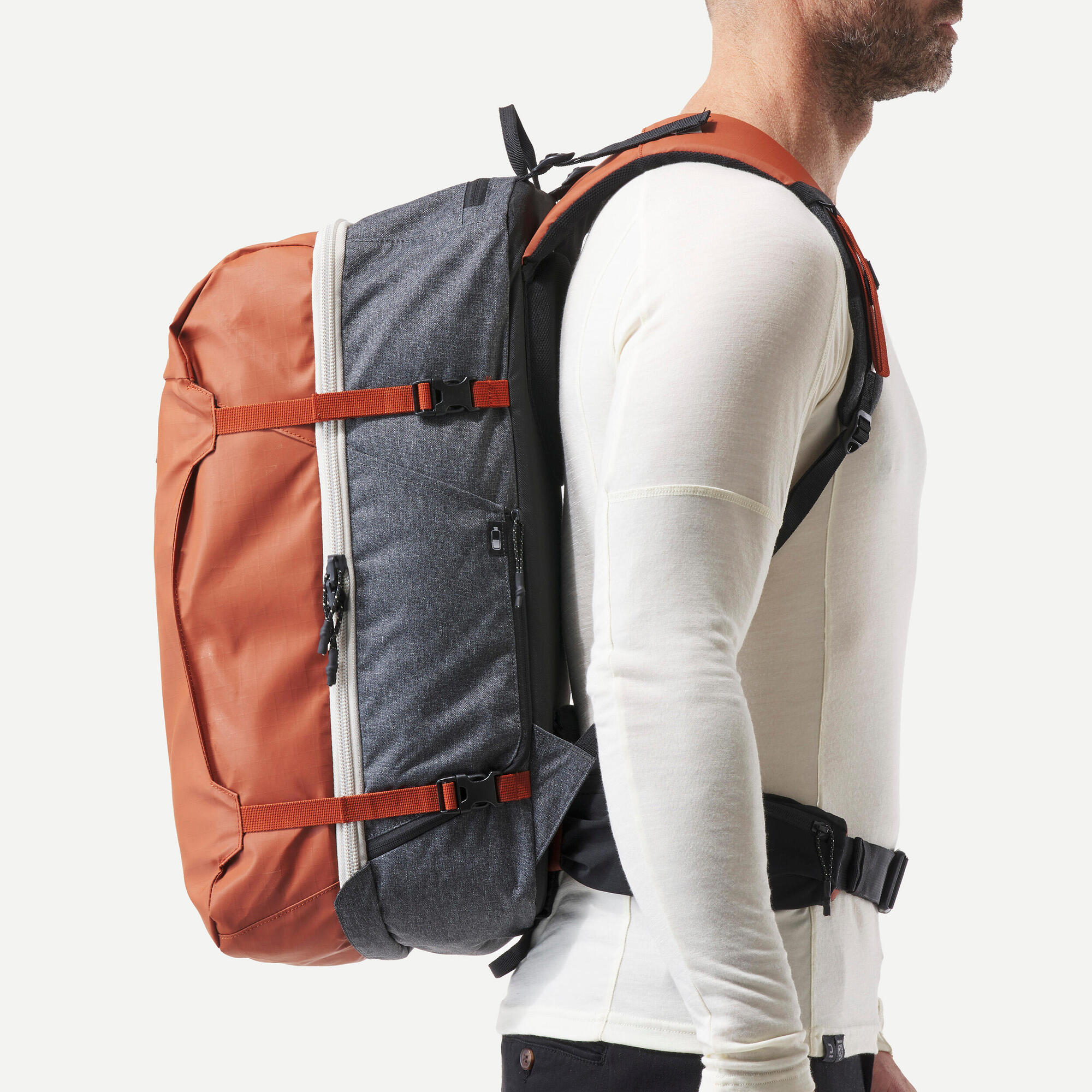 Forclaz Travel 500 40L Organizer Backpack - Lightweight Hiking & Camping Gear for Outdoor Adventures