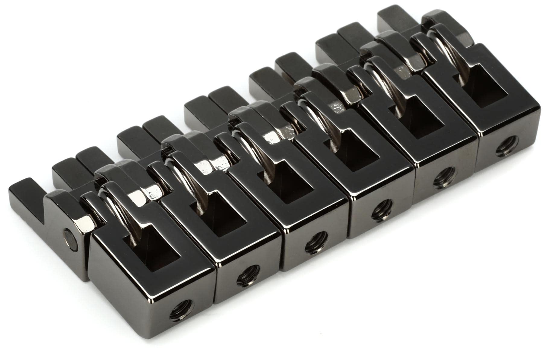 Floyd Rose Special Series Bridge Saddle Sets - Black Nickel Replacement Parts for Electric Guitar | Perfect for Guitar Repair, Maintenance & Upgrades
