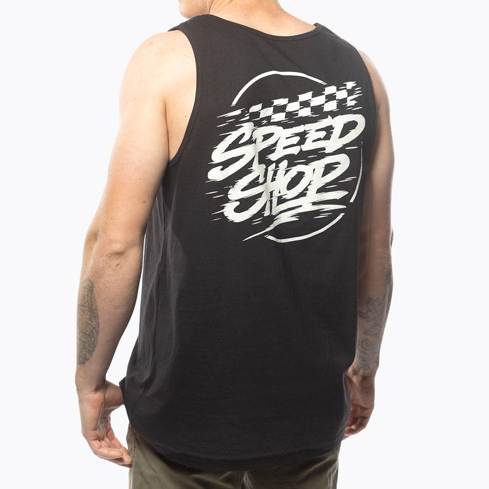 Burner Tank Top for Men - Breathable & Comfortable Black Sleeveless Shirt for Gym, Workout & Summer Outfits