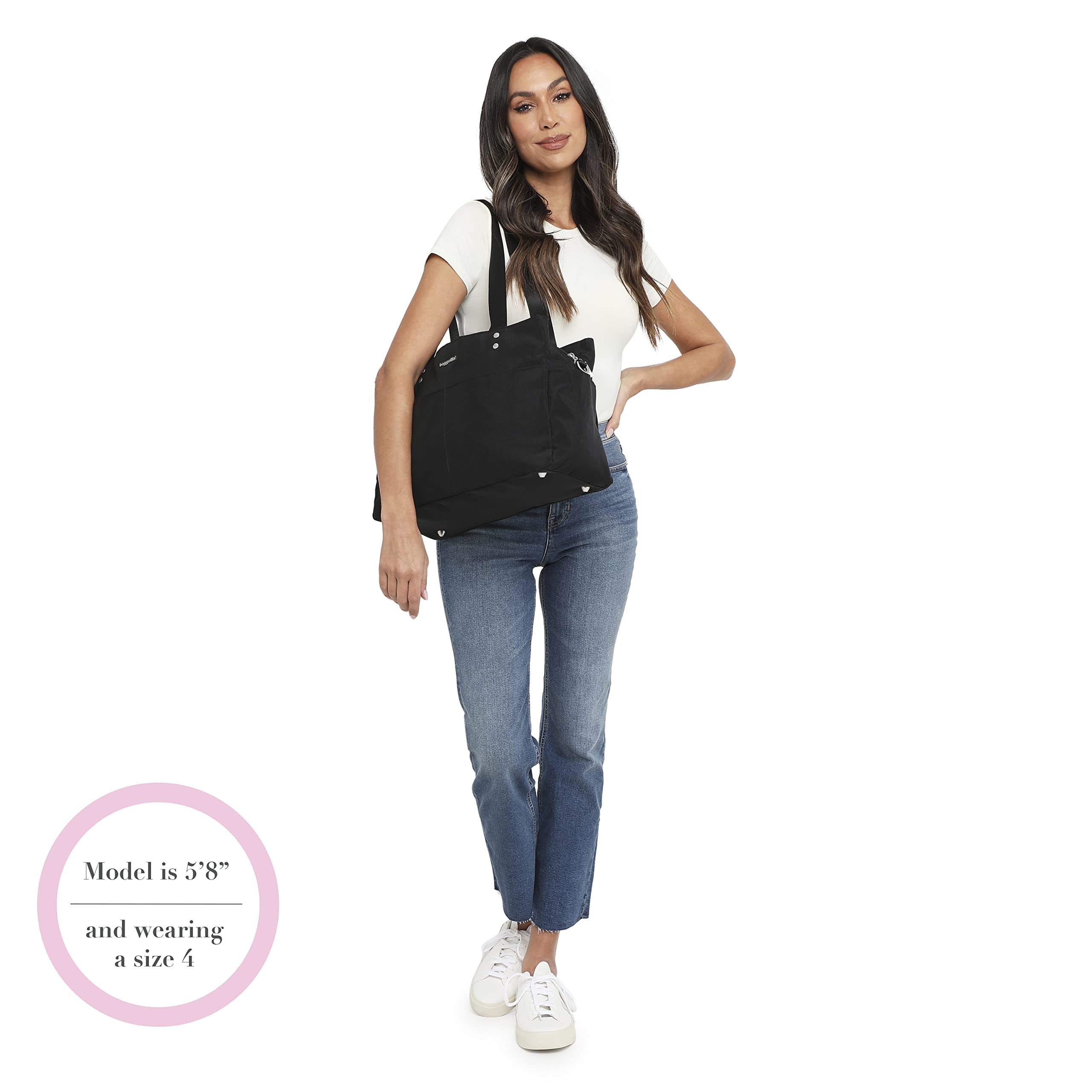 Baggallini The Only Bag - Multi-Compartment Crossbody Tote Bag for Women, Travel, Work & Everyday Use | Stylish & Functional Purse with Multiple Pockets