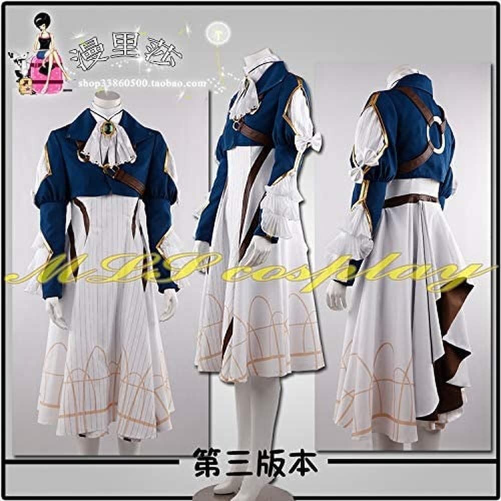 Violet Evergarden Anime Cosplay Costume - Full Outfit for Halloween, Conventions & Themed Parties | Perfect for Cosplay Enthusiasts & Anime Fans