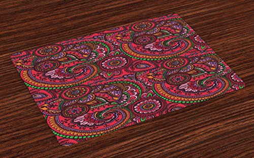 Dark Coral Orange Green