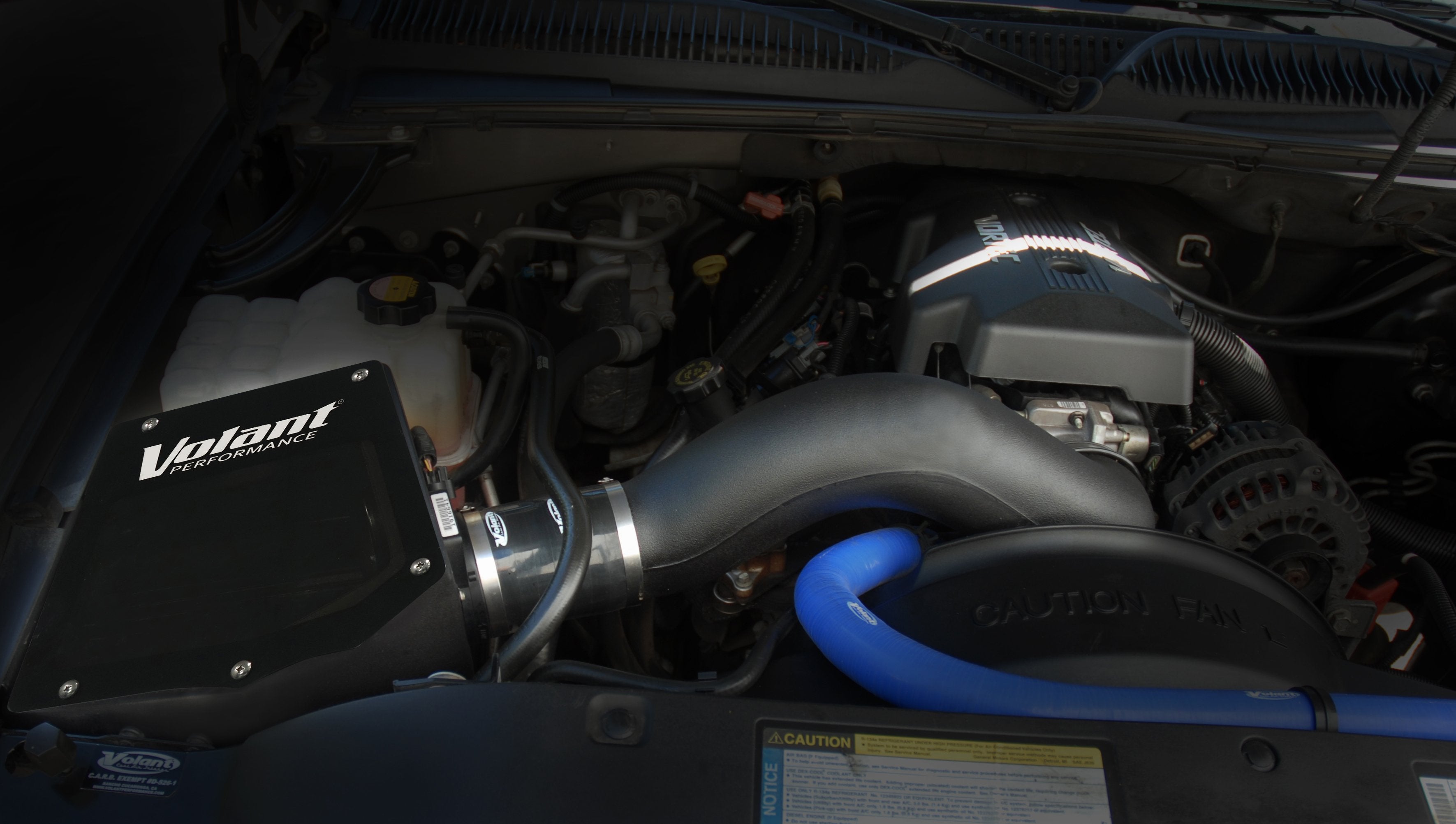 High Performance Closed Box Cold Air Intake System for 2007-2008 Chevy Silverado & GMC Sierra 4.8L 5.3L 6.0L 6.2L V8 Engines - Improve Horsepower & Fuel Efficiency for Off-Roading & Towing