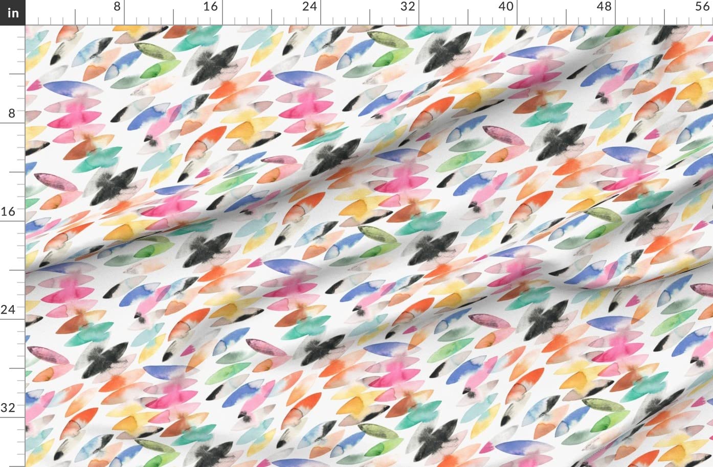 Surf Geometry Sports Boardsports Printed Fleece Fabric by The Yard - Soft & Durable for Sewing Blankets, Loungewear & No-Sew DIY Projects - Perfect for Beachwear, Home Decor & Crafting