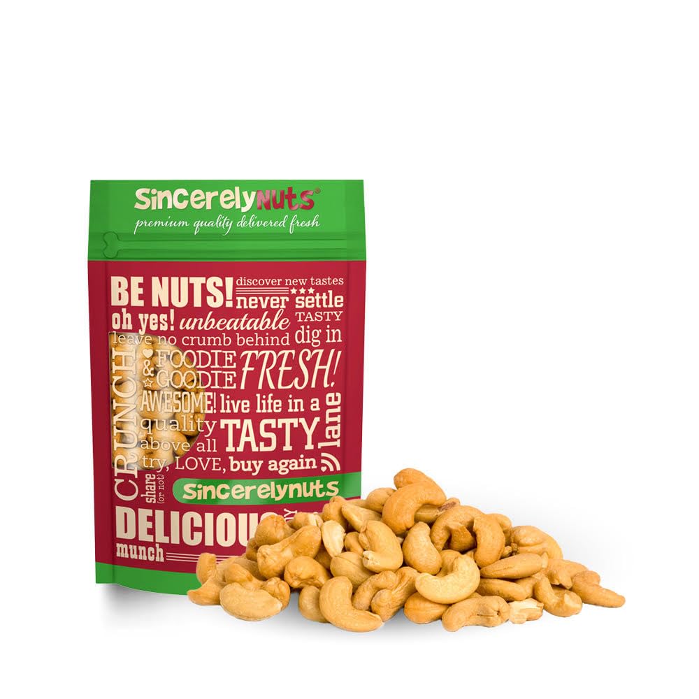 Premium Jumbo Cashews Roasted & Unsalted – 3 lb. Bag | Kosher Certified | High Protein, Vitamins & Minerals | Healthy Snack for Work, Travel & Parties | Gourmet Quality Nuts for Salads, Baking & Gifting