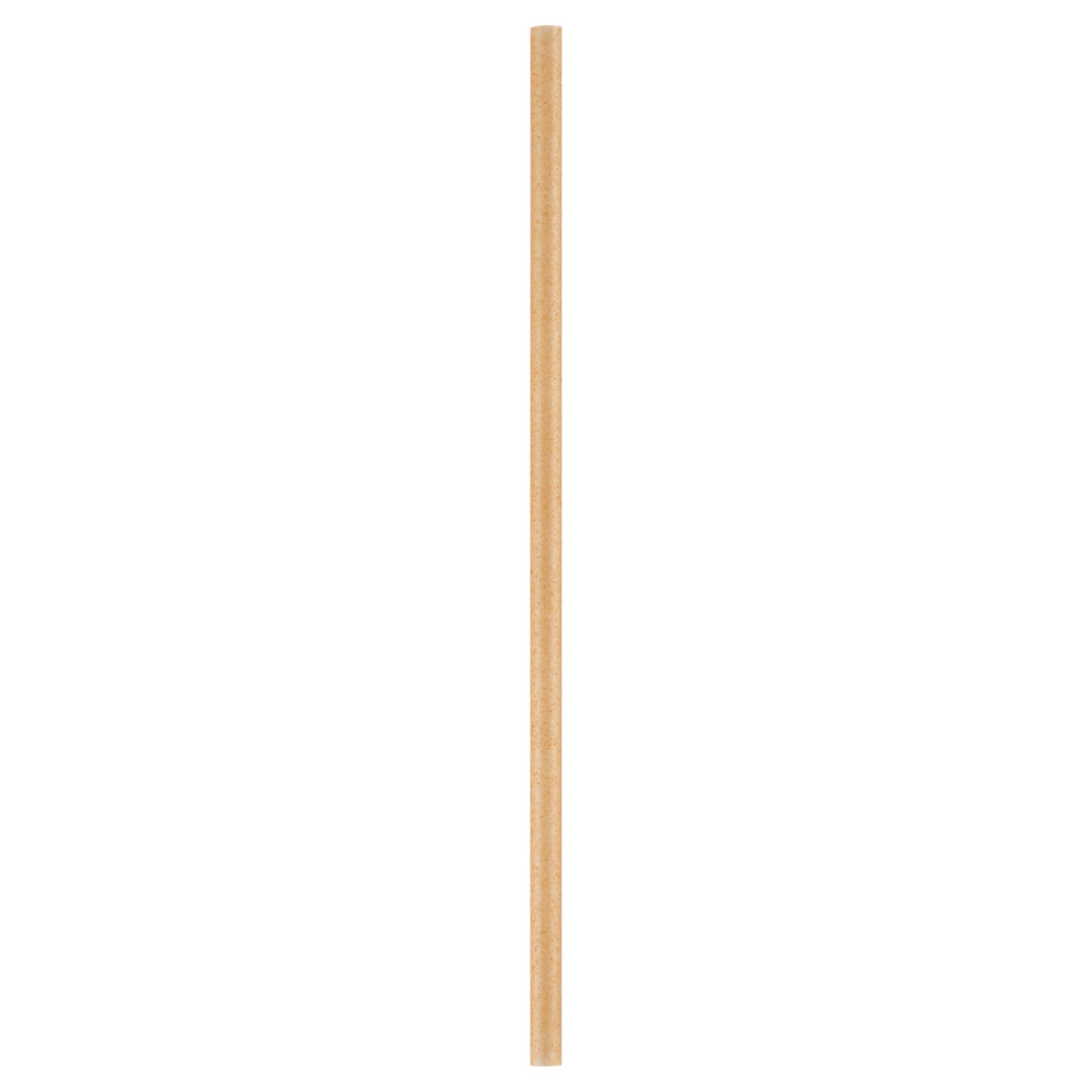 Eco-Friendly Compostable PLA Plastic & Sugarcane Straws - 8 1/4 Inch, 100 Count Box - Perfect for Parties, Restaurants & Sustainable Living