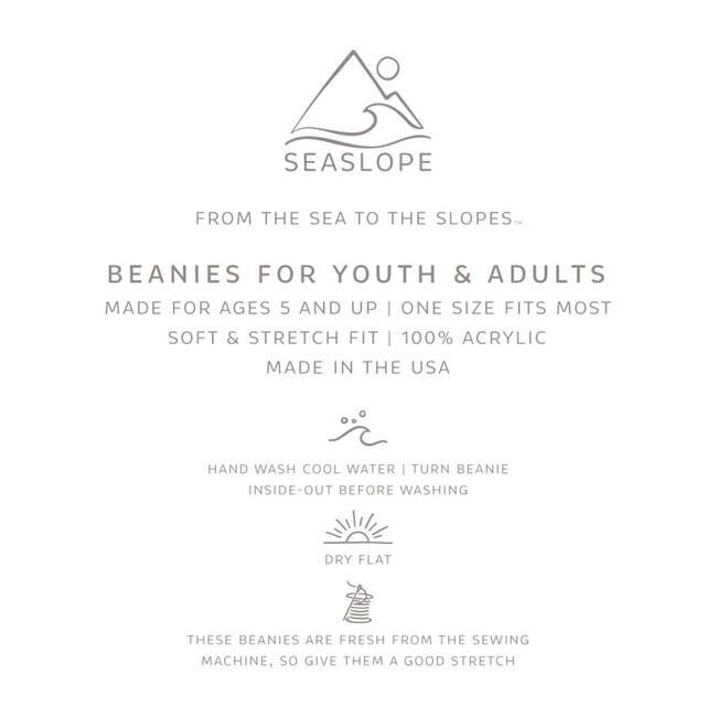 Seaslope Beanie Canyon - Warm Winter Knit Hat for Men & Women - Cozy Outdoor Skiing, Hiking, and Snowboarding Beanie Cap