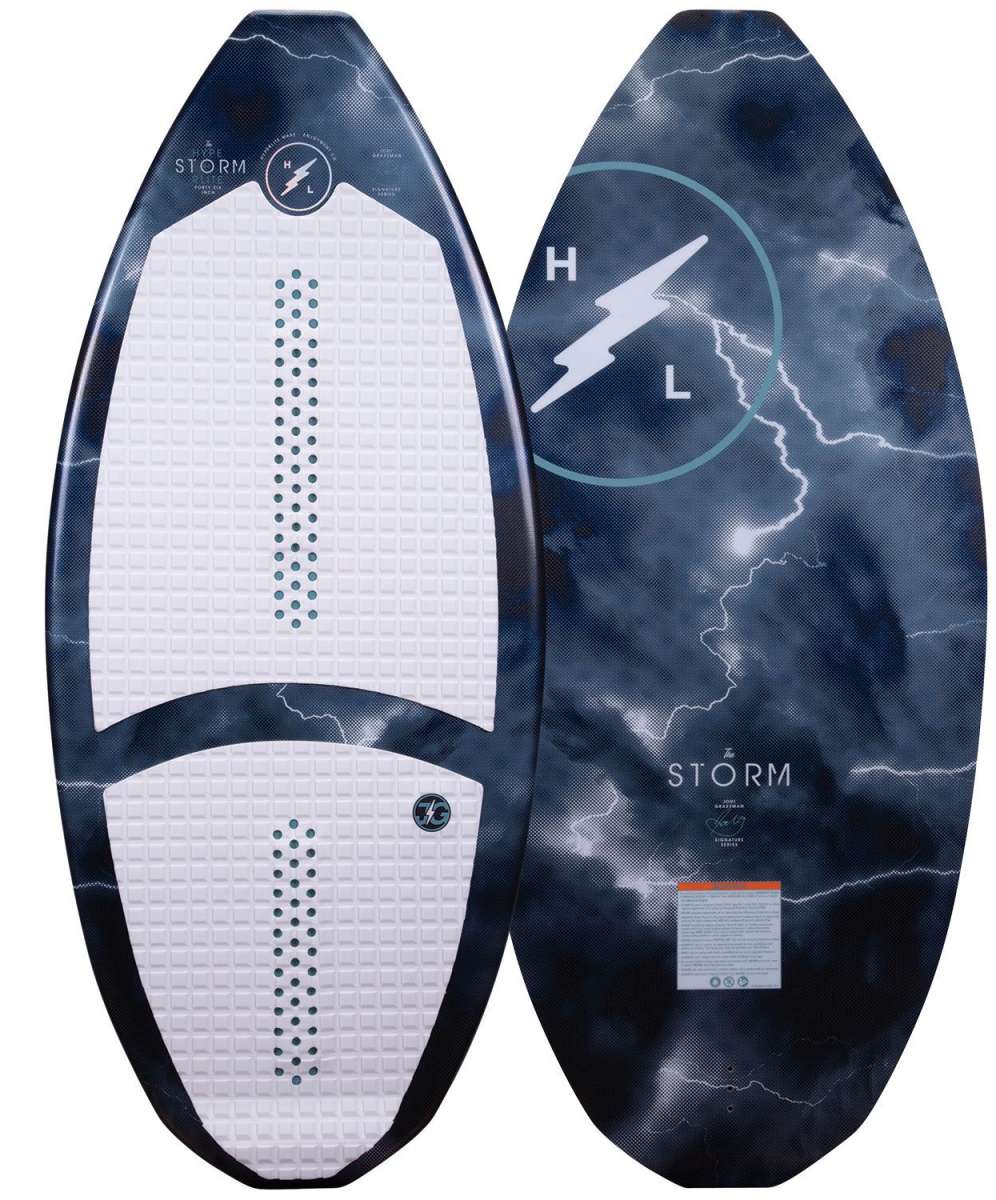 Hyperlite Storm Wakesurf Board 2022 - Premium Performance Wakesurf Board for All Skill Levels | Perfect for Lakes, Oceans & Wake Parks