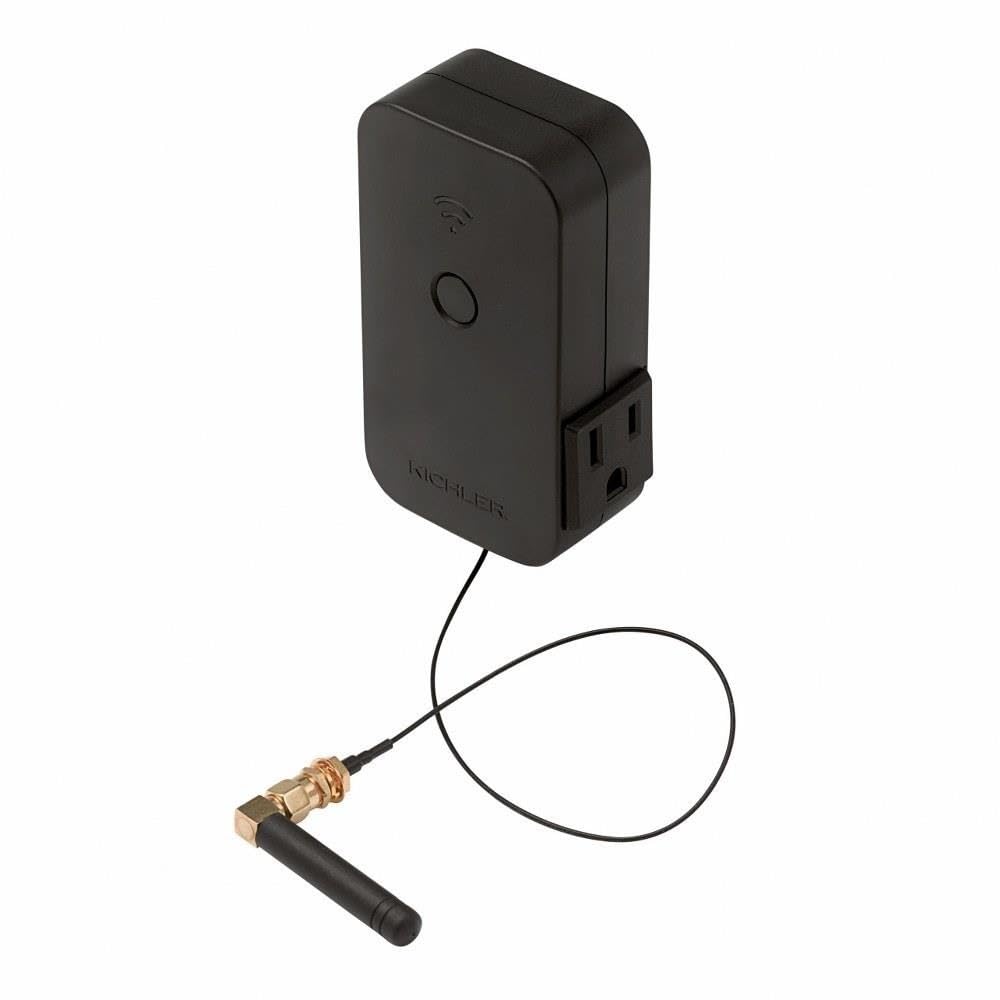 Kichler Smart Control Timer - Black, 2.25x3.94x2.27 Inches - Programmable Light Switch for Home Automation & Energy Savings | Perfect for Indoor & Outdoor Lighting Control