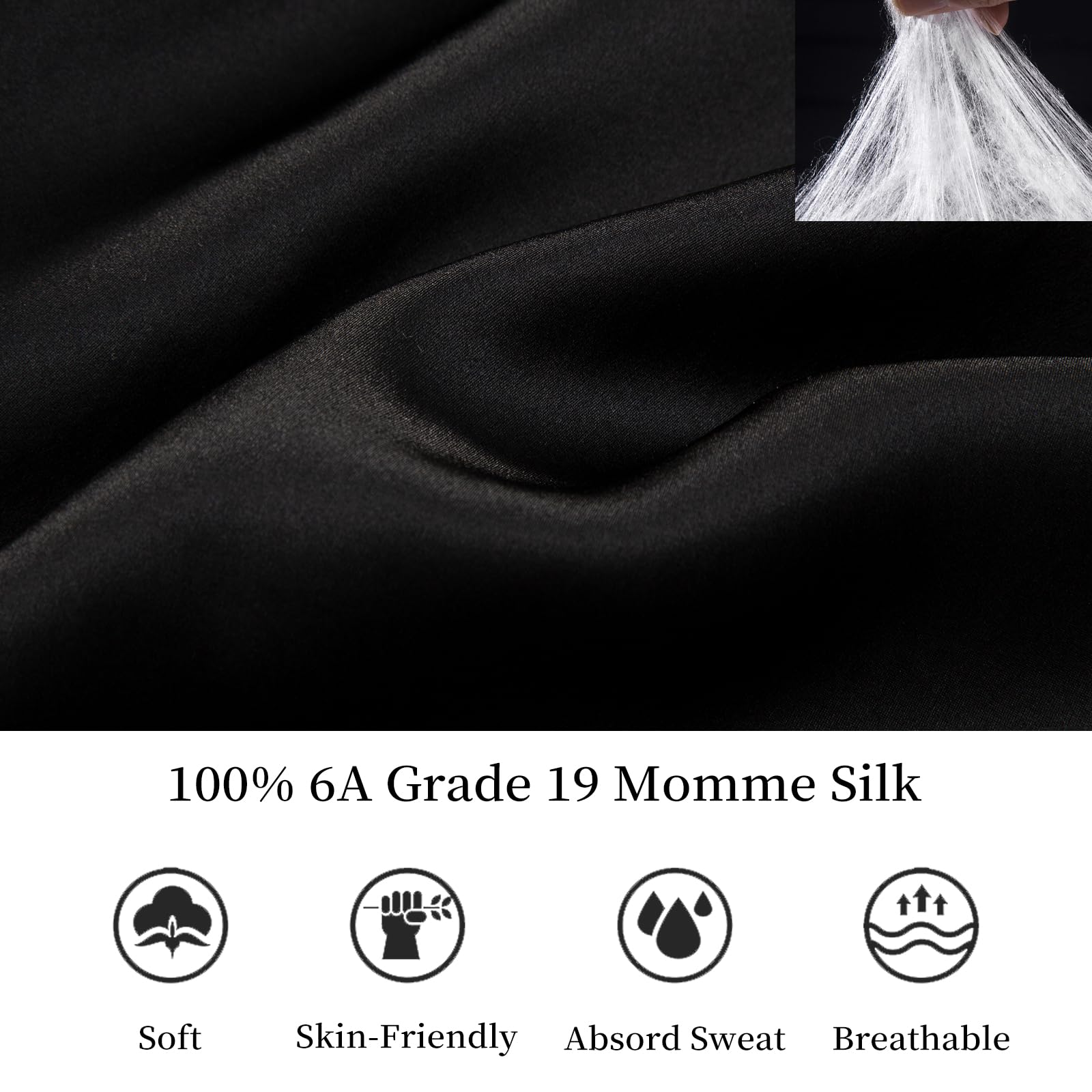 Elegant Women's Silk Blouse Long Sleeve Button Down Shirt with Ruched V-Neck - Classic Flowy Summer Top for Office, Date Night & Special Occasions