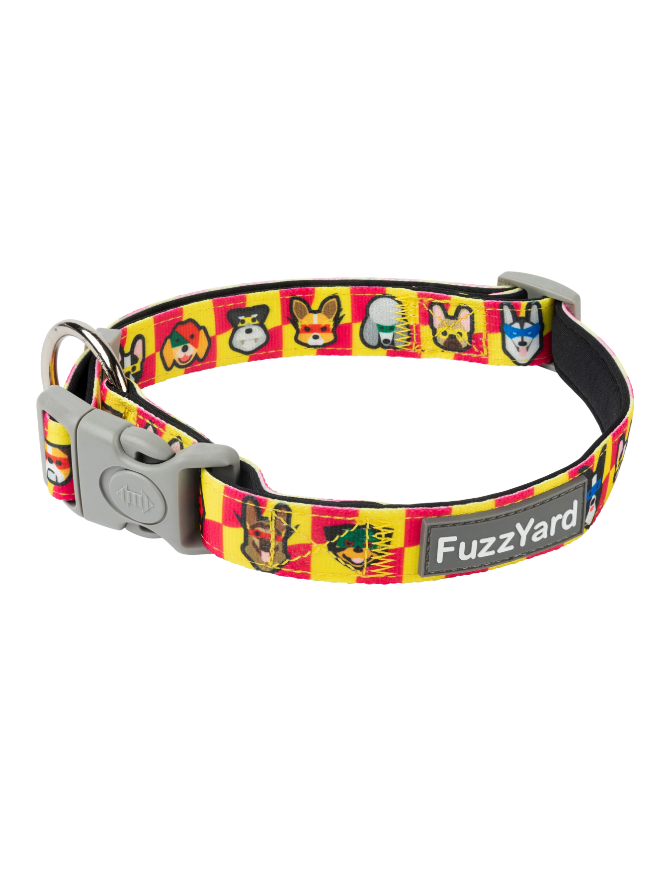 Fuzzyard Adjustable Pet Collar for Dogs - Durable & Comfortable Dog Collar (3 Sizes) - Perfect for Daily Walks, Training & Outdoor Adventures