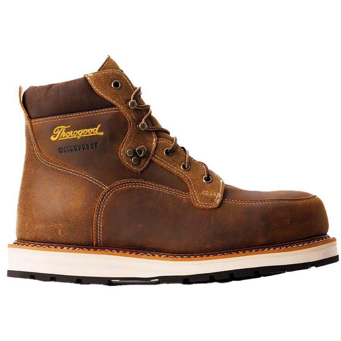Iron River Series 6 Composite Toe Waterproof Wedge Boot Moc Toe