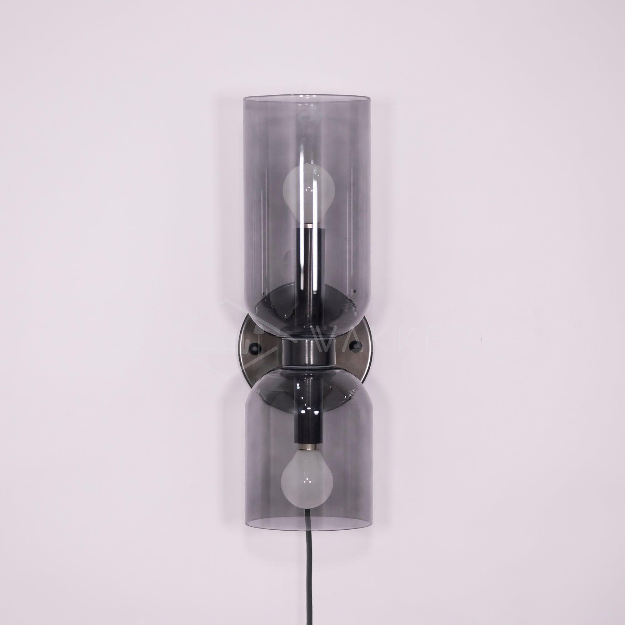Edie Plug In Wall Lamp - Modern Plug-In Sconce Light for Bedroom, Living Room & Hallway - Energy Efficient LED Wall Light with Adjustable Brightness - Perfect for Reading, Decor & Ambient Lighting