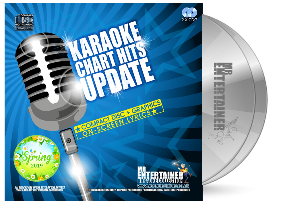 Mr Entertainer Karaoke Chart Hits Update - Spring 2019 | Latest Popular Songs for Home Parties & Entertainment