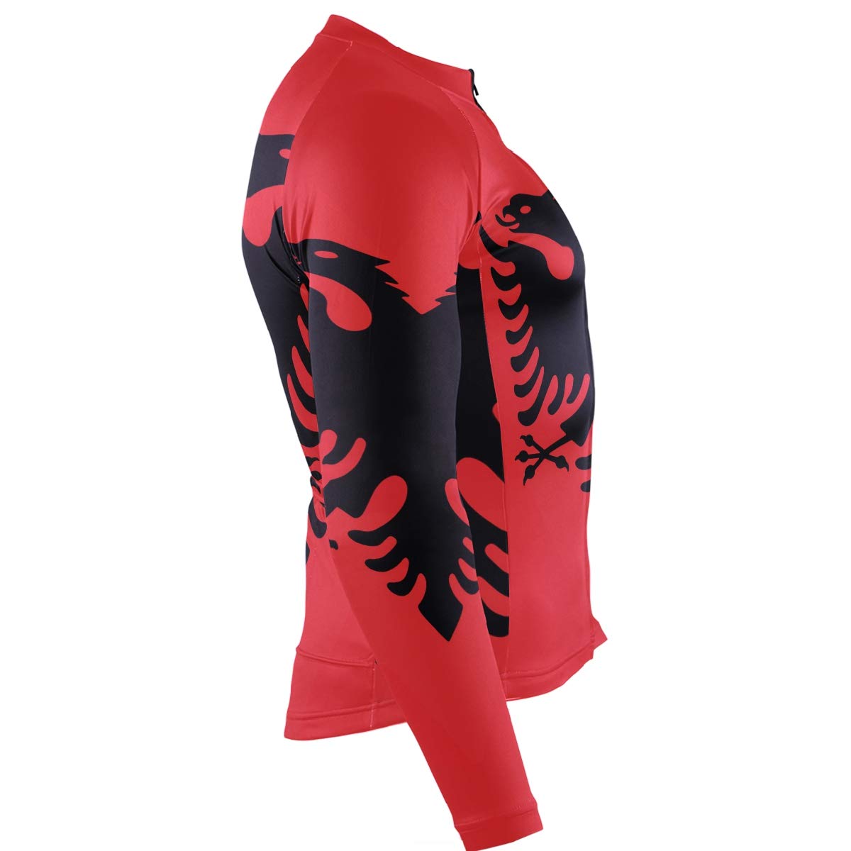**Men's Long Sleeve Cycling Jersey - Breathable Bike Shirt for Road & Mountain Biking - Perfect for Training & Outdoor Rides**