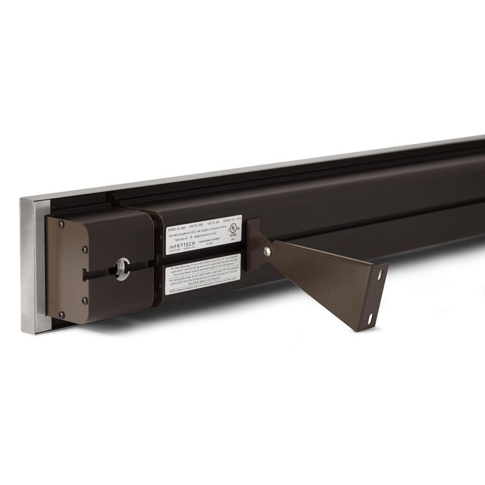 INFRATECH SL Series 29 1600W Single Element Infrared Electric Heater - Portable Space Heating for Home, Office & Garage