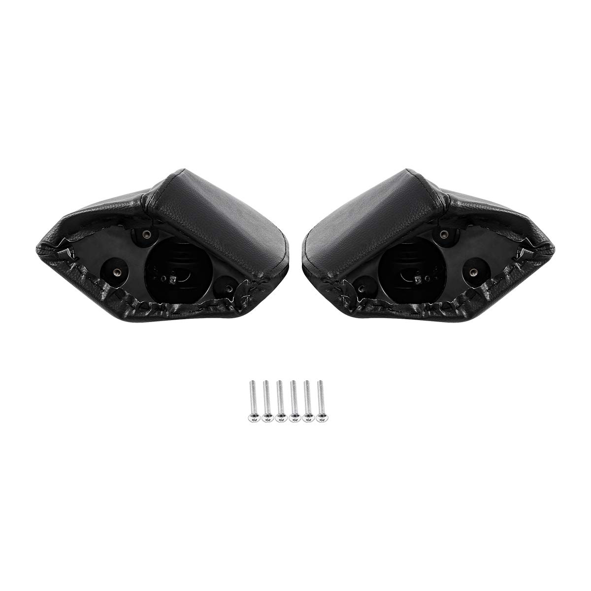 King Tour Pack Rear Speaker Kit for Harley Davidson Touring FLHT FLHX FLHXS FLTRX FLTRXS 2014 & Newer - Premium Audio Upgrade for Road Trips & Cruising