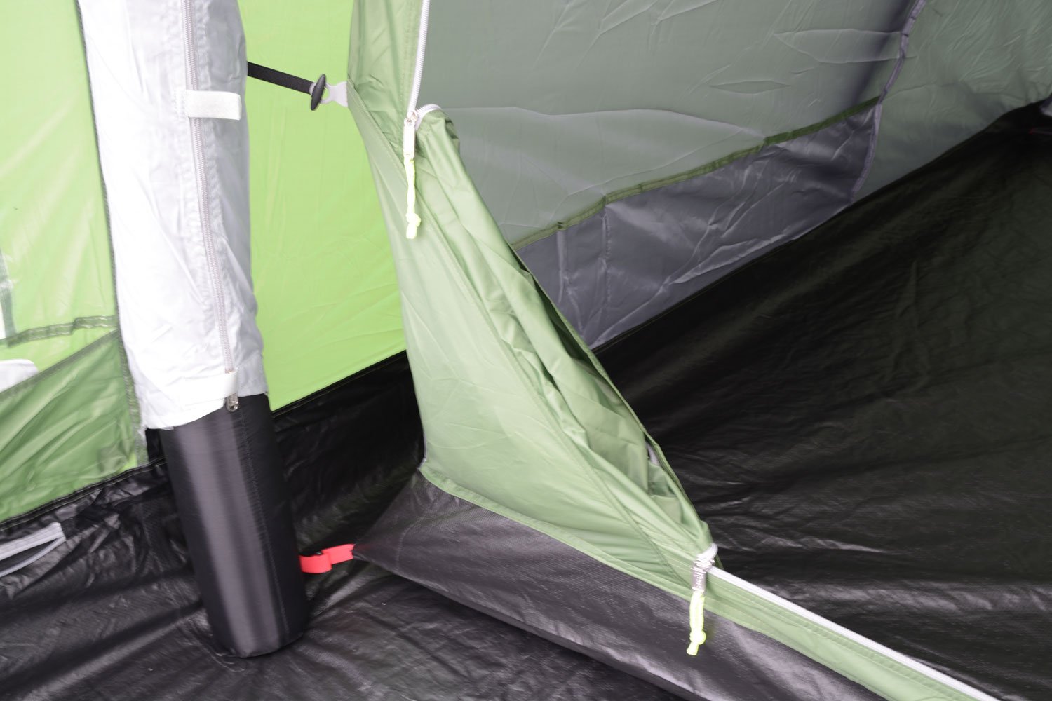 Kampa Brean 4 Air Green Inflatable Tent - Lightweight Waterproof Camping Tent for 4 Persons | Perfect for Family Camping, Hiking Trips & Outdoor Adventures