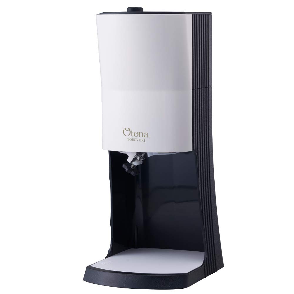 Doshisha Electric Fluffy Snow Shaved Ice Maker Machine - 3 Reusable Ice Cups Included - Perfect for Home, Party, and Summer Treats - Black