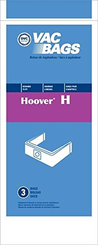 Premium DVC Hoover Style H Vacuum Cleaner Bags - 300 Pack | Made in USA | Compatible with Hoover H-Series Vacuums | Ideal for Home Cleaning, Pet Hair Removal & Allergen Control