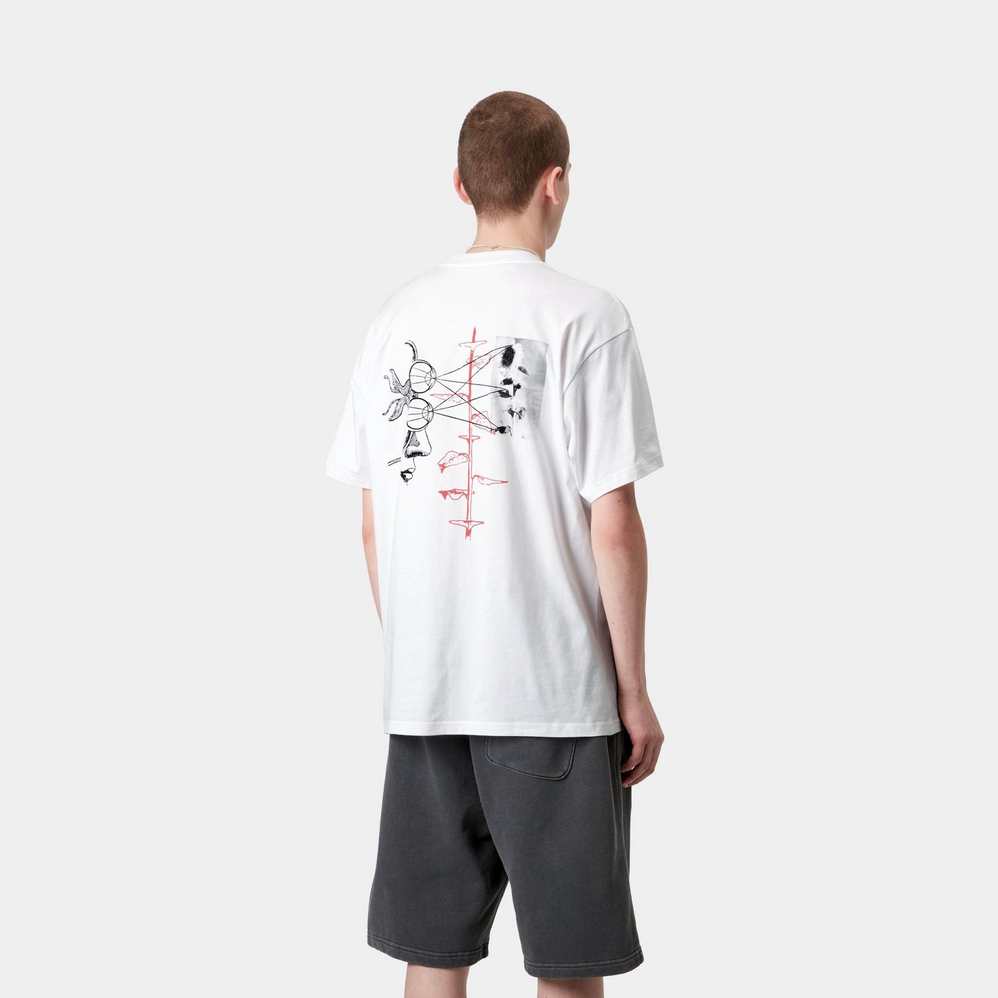 Premium Cotton Senses T-Shirt for Men & Women - Soft Breathable White Tee for Casual Wear, Gym, Travel & Everyday Comfort