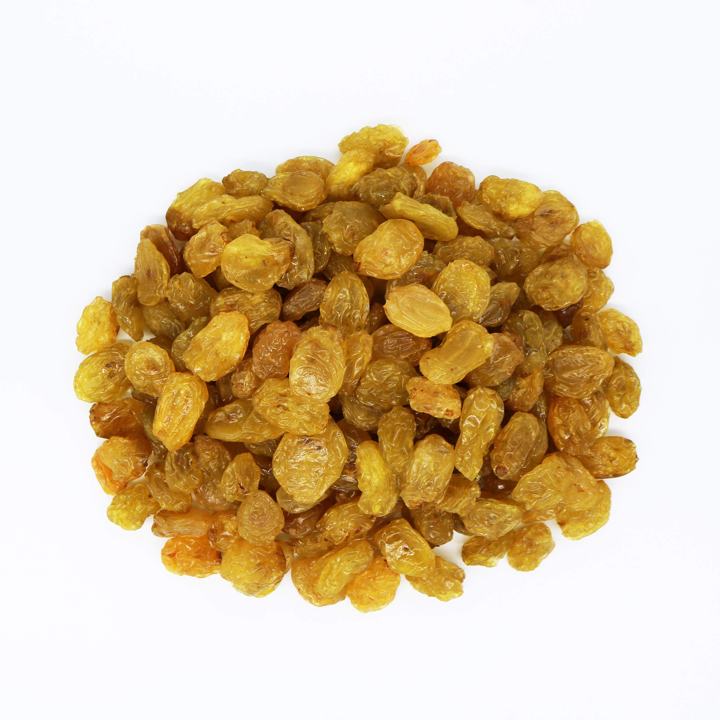 FirstChoiceCandy Jumbo Seedless Golden Raisins - 5 Pound Bulk Pack - Healthy Dried Fruit Snacks for Kids, Baking & Trail Mix