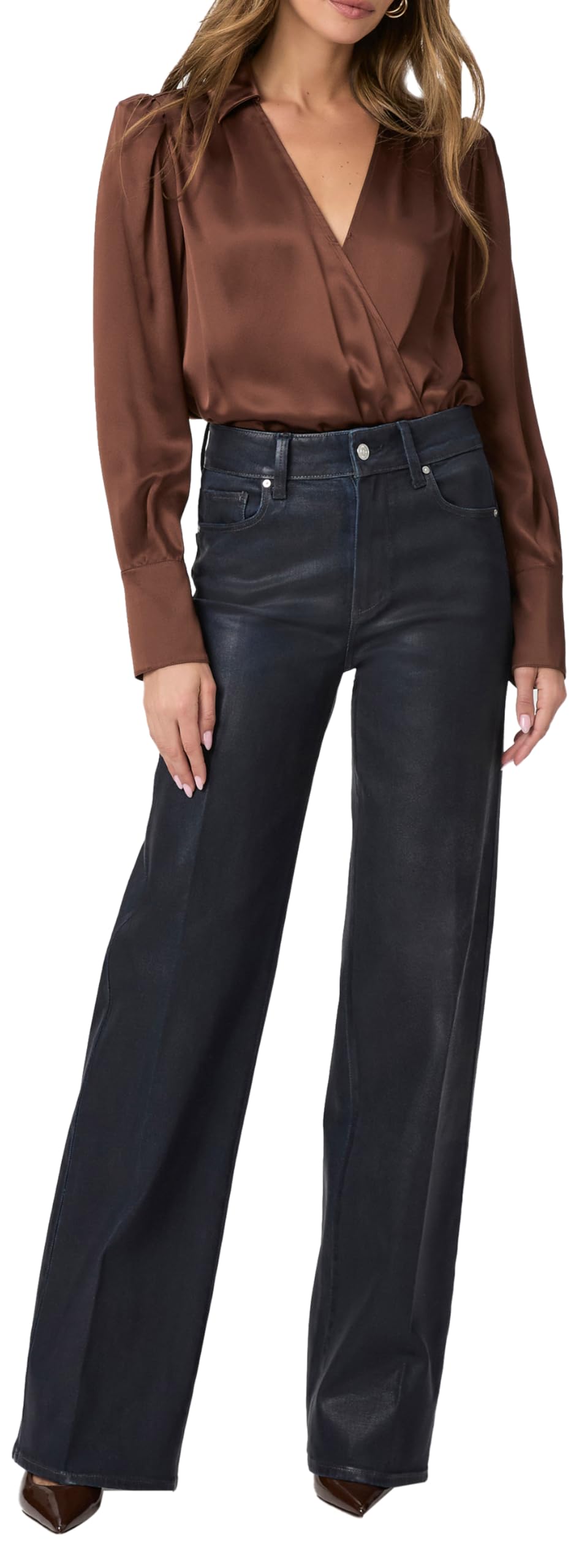 PAIGE Women's Sasha High-Rise Skinny Jeans - Stretch Denim Pants for Everyday Comfort | Perfect for Work, Date Night & Casual Outings