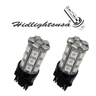 3157 3057 4157 4057 T25 Green SMD LED Bulbs - High Brightness Replacement for Turn Signal, Brake, Reverse & Backup Lights - Perfect for Cars, Trucks & Home Lighting - GP Lights USA
