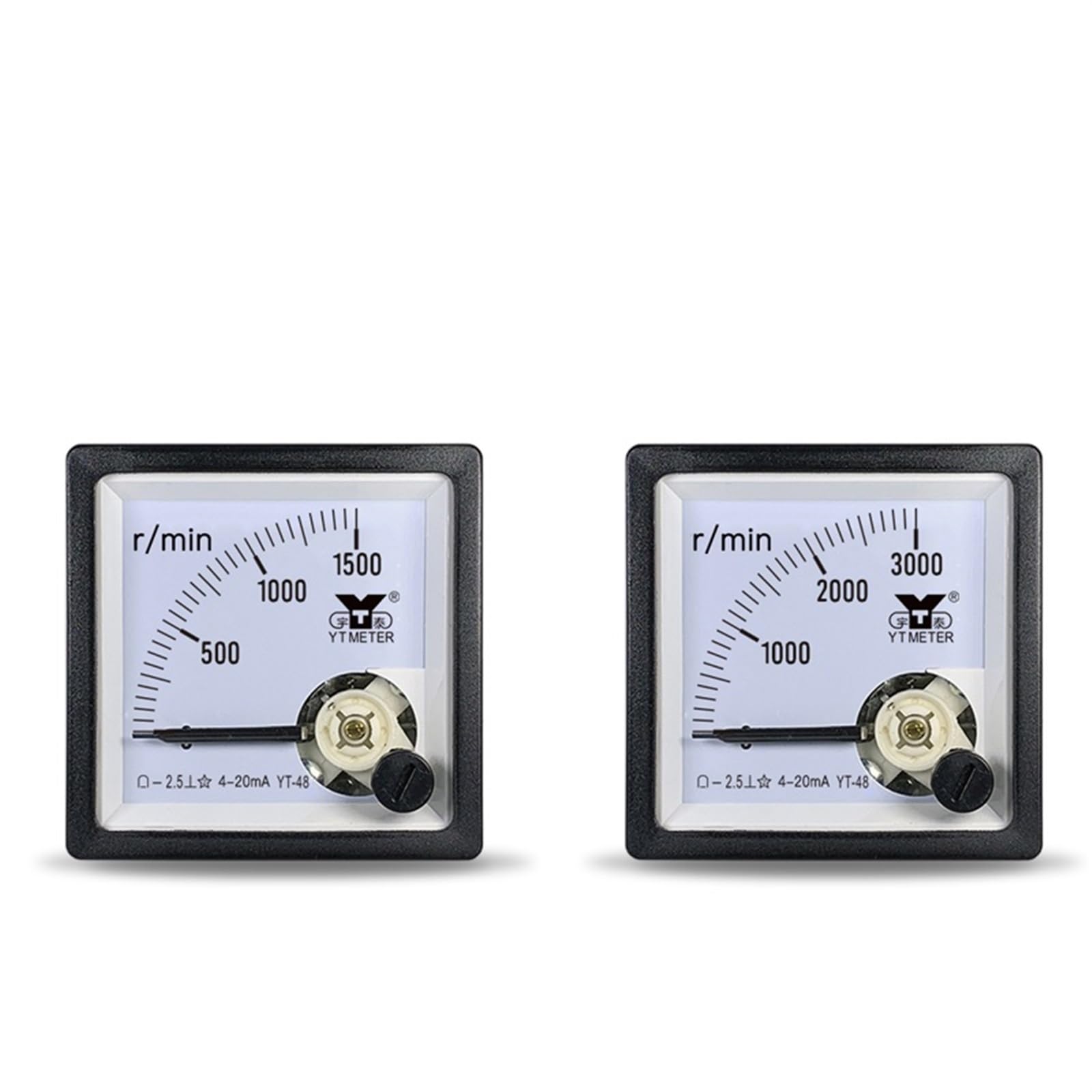 High Precision CP48 4-20mA Input Tachometer - 30rpm to 3000rpm Range (1500r/min 4-20mA) - BE48 YT48 99C1 Models - Ideal for Industrial Machinery, Motor Speed Monitoring, and Equipment Maintenance