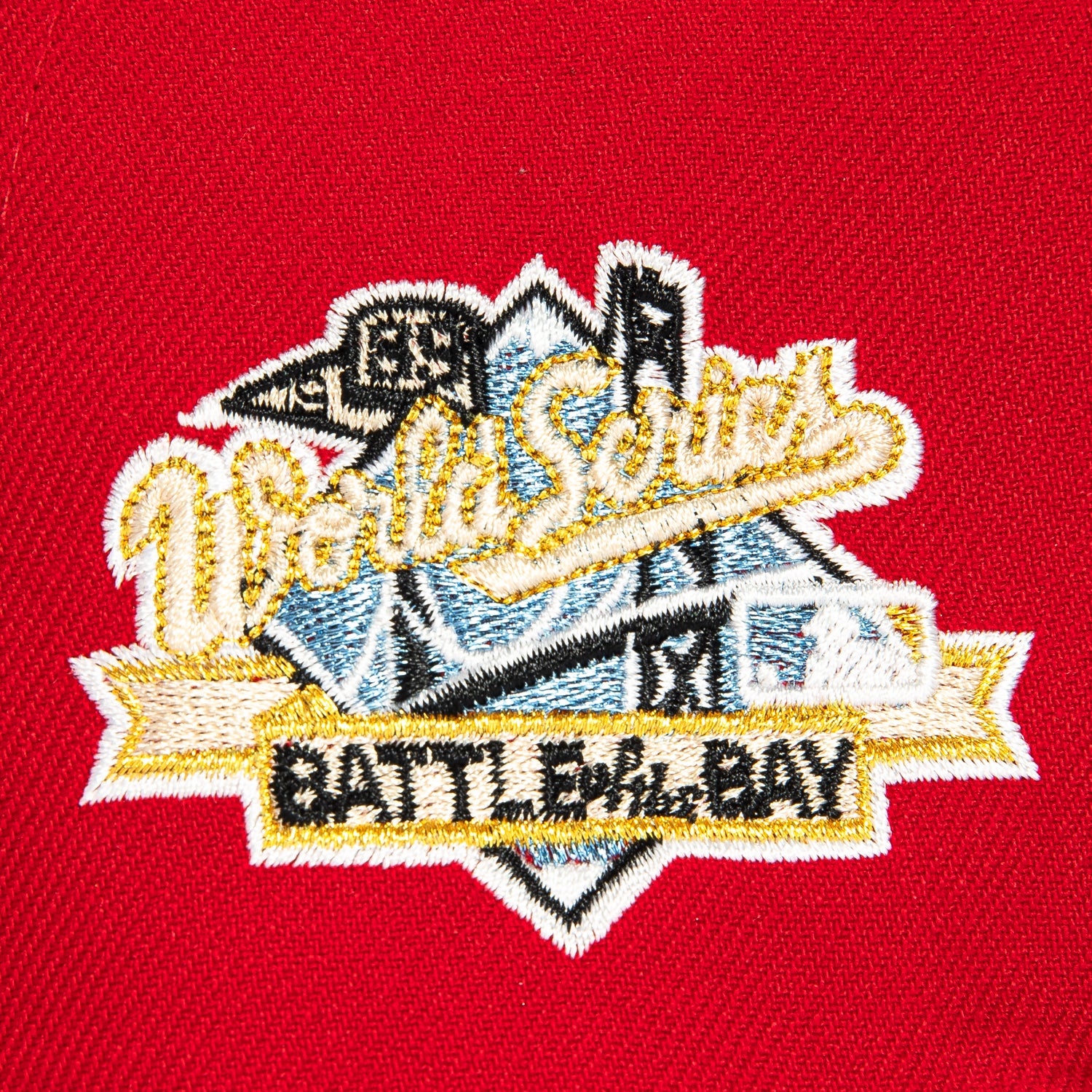 New Era 59Fifty San Francisco Giants Battle of the Bay Patch Script Snapback Hat - Red & Indigo Baseball Cap for Men & Women - Perfect for Games, Fan Gear & Streetwear Fashion