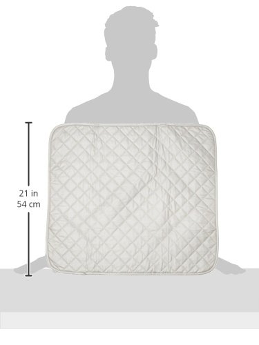 Bulk OL372 Portable Ironing Mat with Strong Magnets - Silver | Travel, Home & Office Use for Wrinkle-Free Clothes Anywhere