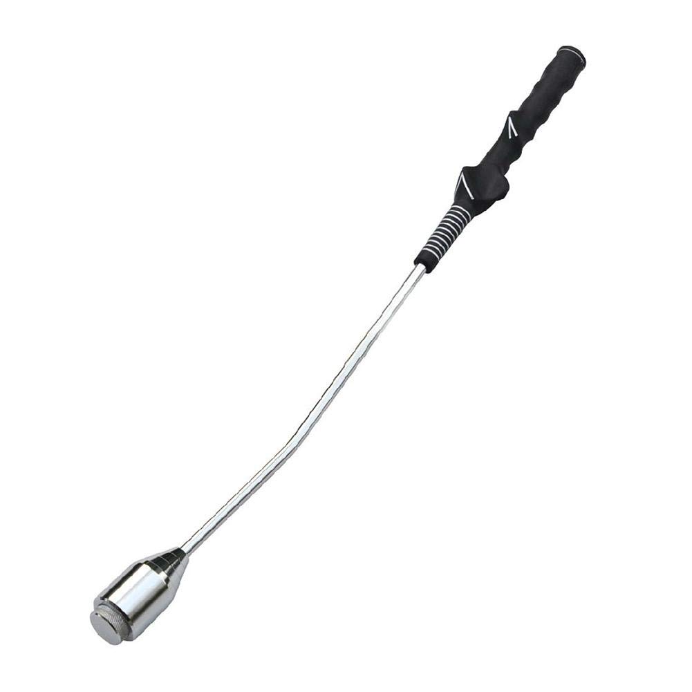 Right-Handed Golf Swing Trainer with Weighted Club - Improve Tempo & Grip - Golf Training Aid for Home Practice - Perfect for Indoor Golf Simulators & Backyard Drills