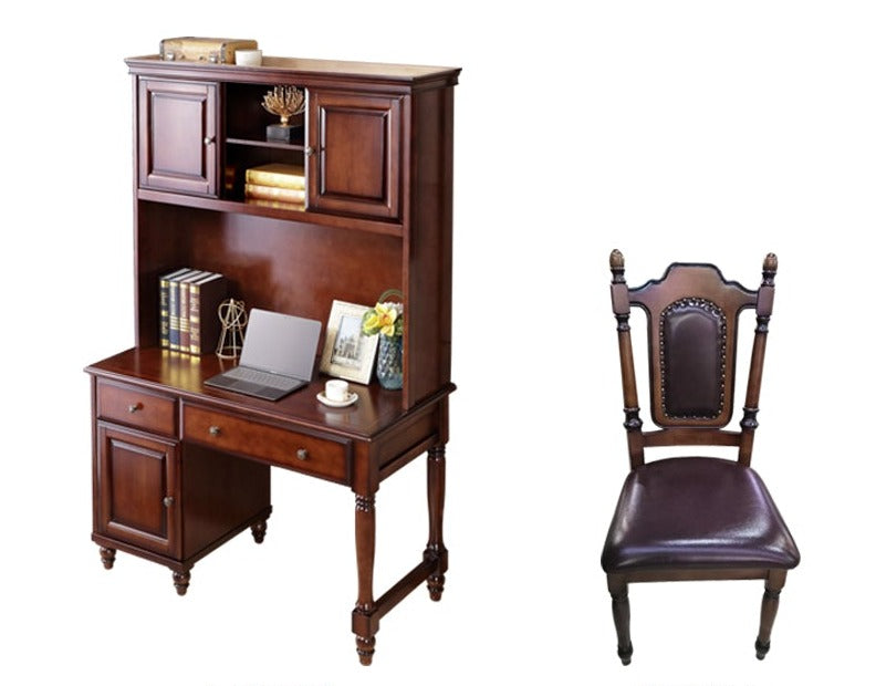 1.2m Desk Bookshelf + 95# Chair